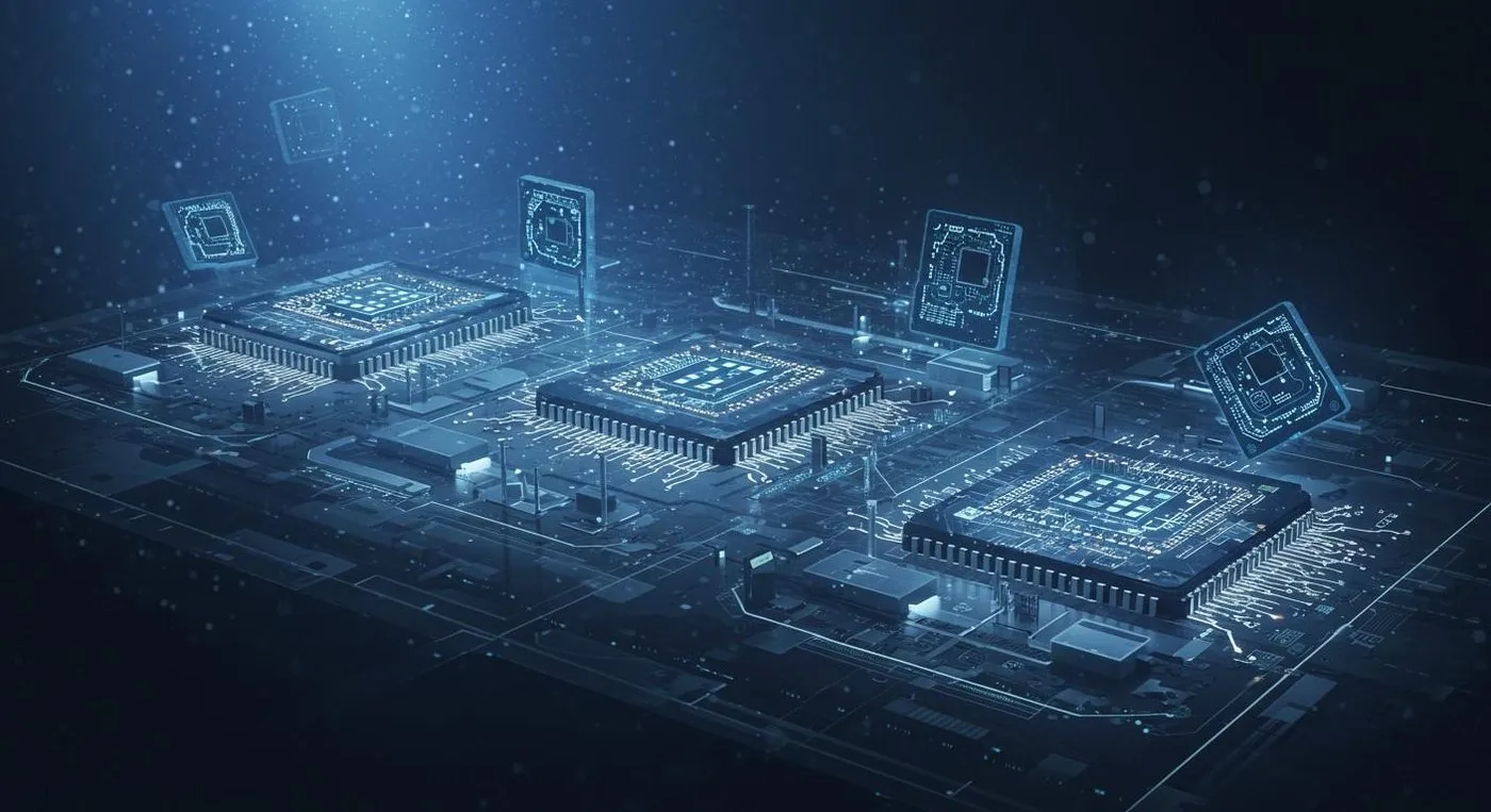 Advanced semiconductor chips and system architecture